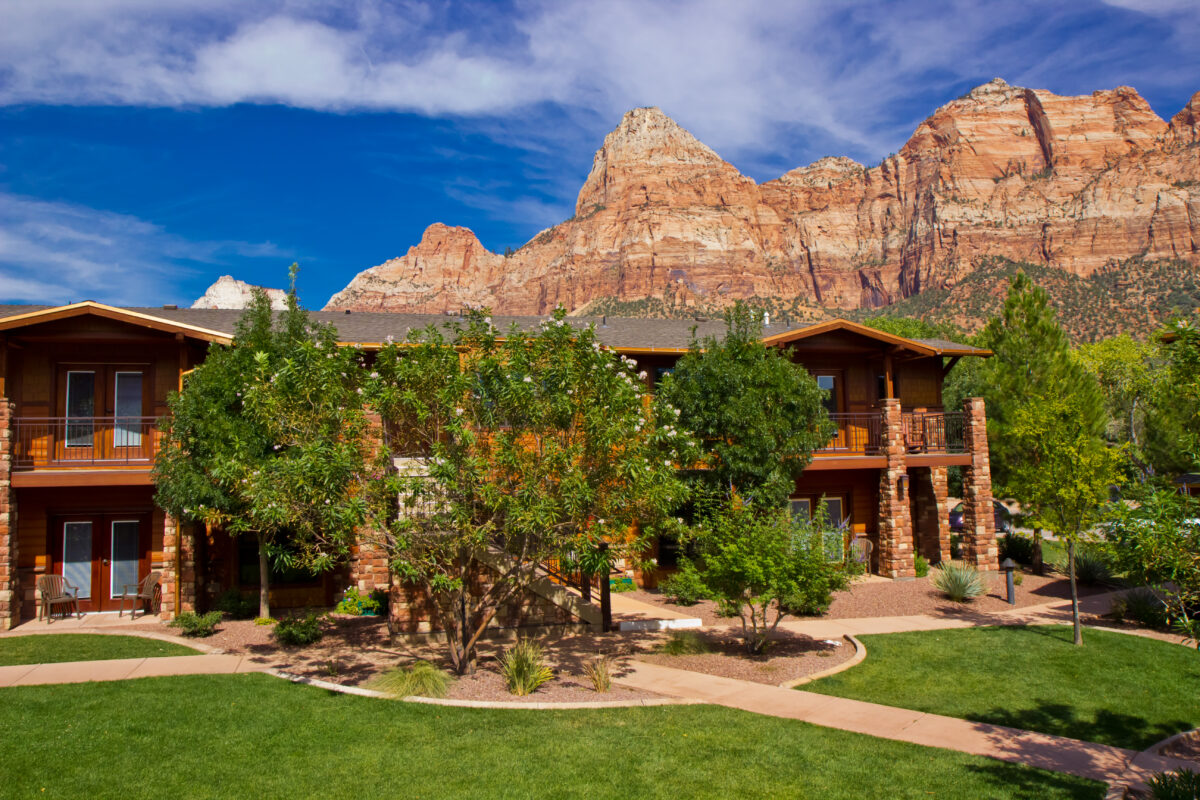 Cable mountain lodge in springdale, Utah