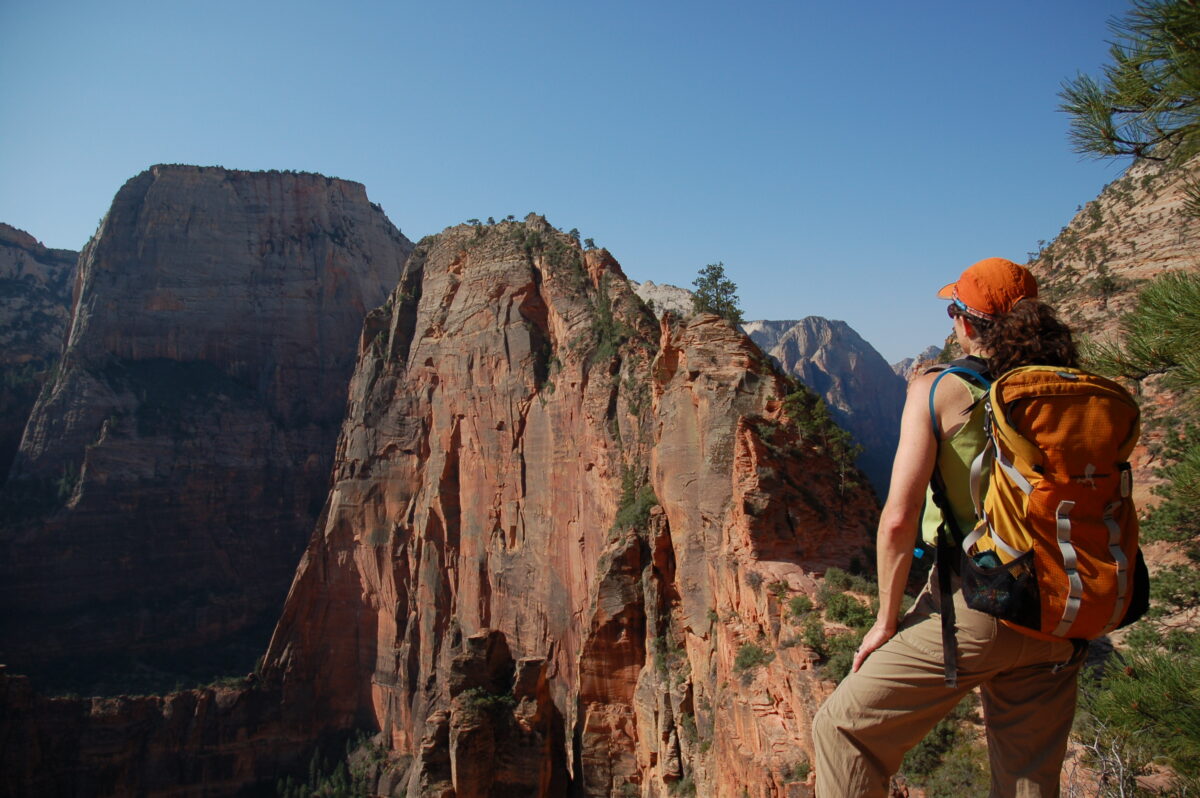 Zion National Park hiking permit Angels Landing 